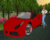 Red Ferrari GTB