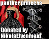 Panther Princess Gown