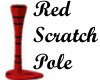 Red Kity Scratching Pole