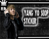 BK-Yang Yo Seop Sticker