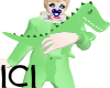 Green Dino Plushie