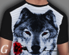 T-shirts Wolf white