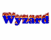wyzzard hat red and gold