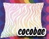 Zebra pillow 2