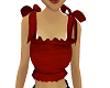 Red Bow and Ruffles