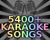 ^^ 5400 Karaoke Songs GA