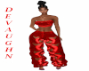 LOVE ME RED HEART JEANS