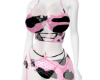 Black.P Cow Lingerie