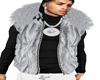 Luxx LGrey Fur Vest