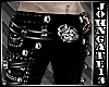 Dark Gothic Belted Pants