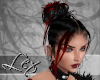 LEX Hana black/red