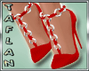 T* Setting Red Heels