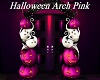 Halloween Arch Pink