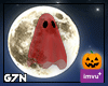 Red Halloween Ghost