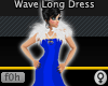 f0h Wave Long Dress
