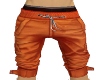 Man orange shorts