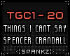TGC - Things I Cant Say