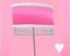 💗 Hot Pink Lamp