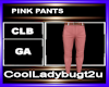 PINK PANTS