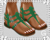 G l Green Sandals