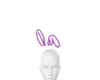 (S) Purple Bunny Ears