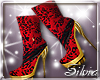S)-Gold Chic Boots