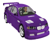 Purple BMW Car Ani