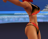 Red hot Flamm bikini