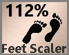 Feet Scaler 112% F