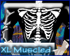 XL MUSCLE Skull Costume