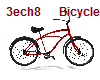 Bicycle Red & Black