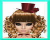 Red PVC Lolita Hat