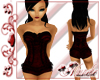 Lovely Laced Corset Red