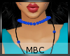 MBC|Dotty Blue Necklace