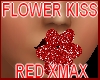 FLOWER KISS RED XMAS