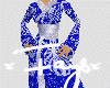 Blue and Silver Kimono