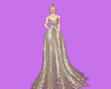 .B Gold Grown Dress