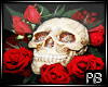 (PB)Skull+Roses Drop