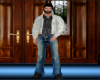 blue grey jacket