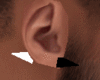 Double Ear Spikes Blk/Wt