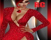 RC RED LONG GALA DRESS