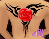 (Ok)tribal rose  tattoo