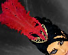 Feather Headdress Red