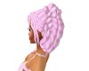 PinkWhiteRoll/Curls Updo