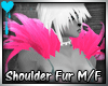 D~Shoulder Fur: Lt Pink