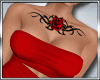 A- Red Dress + Tattoo RL
