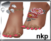 Spring feet+tattoo+rings