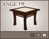 Ange™ Mahogany End Table