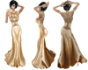 GOLD EVENING GOWN