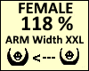 Arm Scaler XXL 118%
